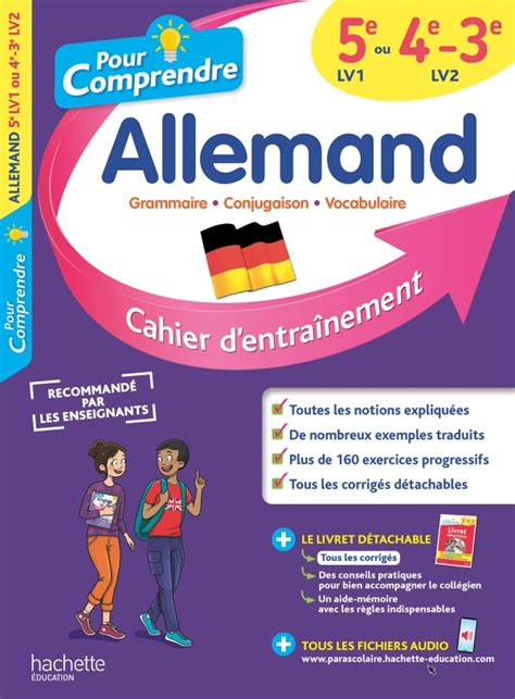 Pour Comprendre Allemand E Lv Ou E E Lv Hachette Education