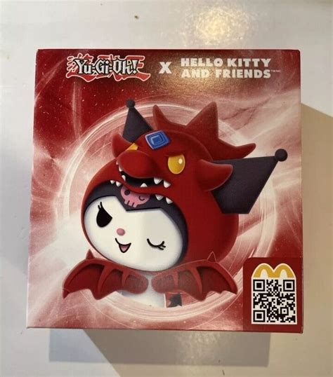 Купить Ибей Mcdonalds Happy Meal Yu Gi Oh X Hello Kitty Kuromi X