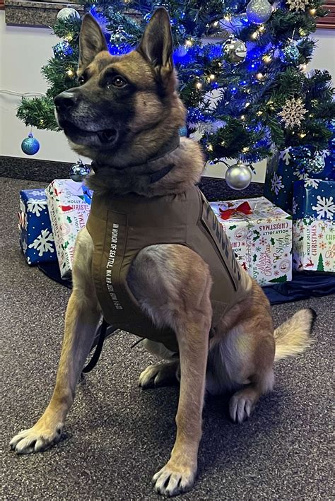 Scotts Bluff Police Departments K9 Duke Receives Body Armor Donation