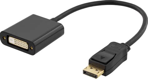 Displayport Til Dvi D Adapter Kabel M Livstidsgaranti