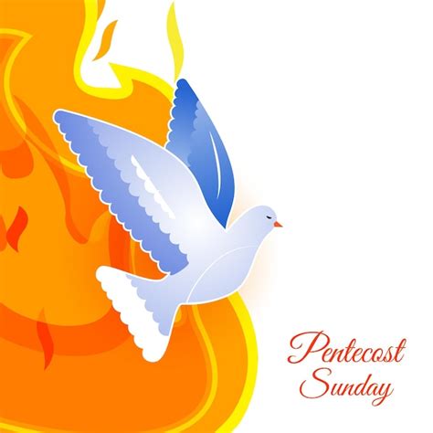 Premium Vector Vector Illustration Concept Of Pentecost Sunday