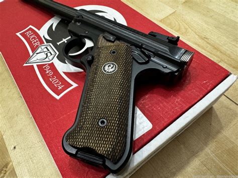 Ruger Mark Iv Target 75th Anniversary Model 22lr Handgun New 40175 Nr Semi Auto Pistols At