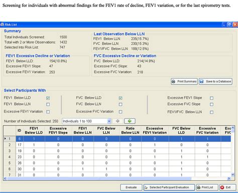 CDC Spirometry SPIROLA Software NIOSH Workplace Safety And Health