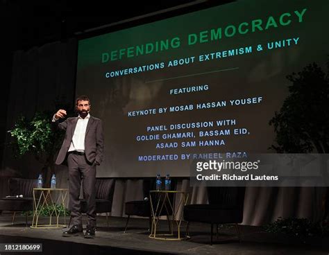 TORONTO, ON - November 29 Mosab Hassan Yousef is the son of Hamas... News Photo - Getty Images