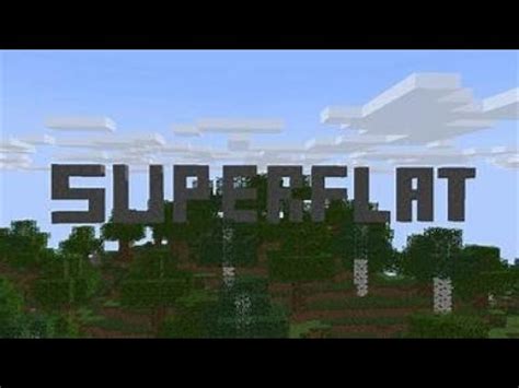 Can You Beat Minecraft In A Superflat World Youtube