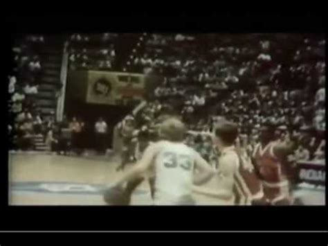 Larry Bird Indiana State The Hoosier Youtube