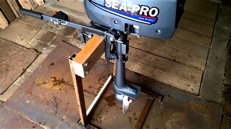 Мотор Sea Pro 2,5 часть 3 (стойка для хранения и эксплуатации ...