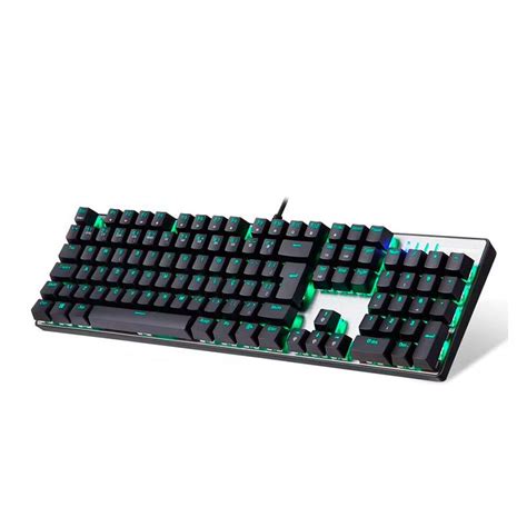 Teclado Mecanico Motospeed CK104 RGB Preto Switch Azul ABNT2