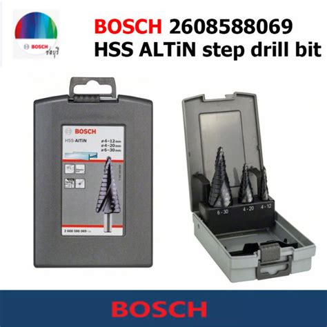 Bosch Hss Altin Step Drill Bit Lazada Co Th