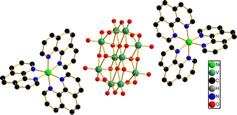 Ball-and-stick representation the crystal compound 1 | Download ...
