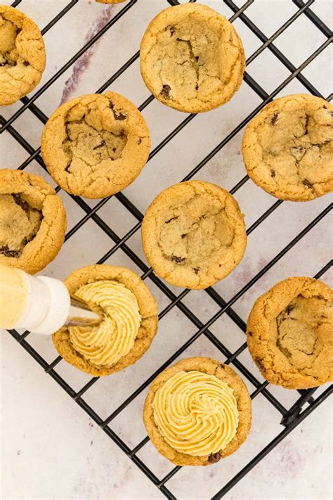 Pumpkin Frosted Cookie Cups Cupcakes And Kale Chips