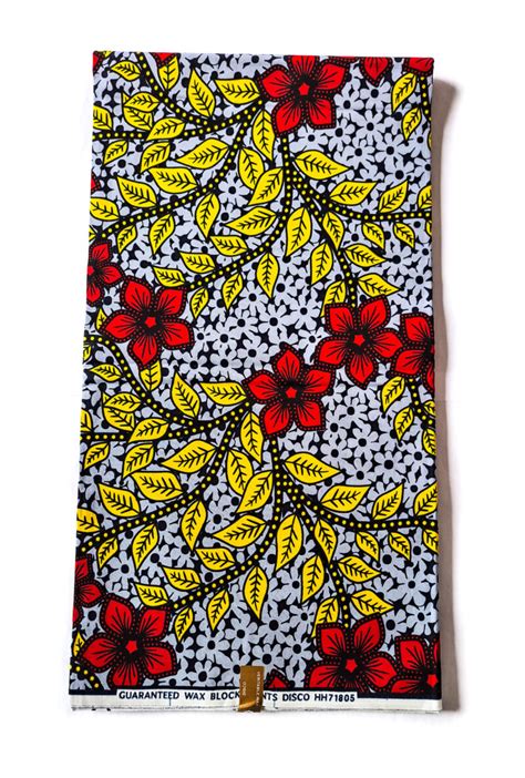 Amaryllis African Print Fabric Ankara African Print Fabric And Clothing