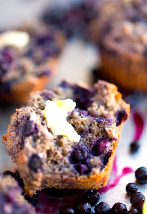 Fluffy Blueberry Buckwheat Morning Muffins That Taste Like Pancakes