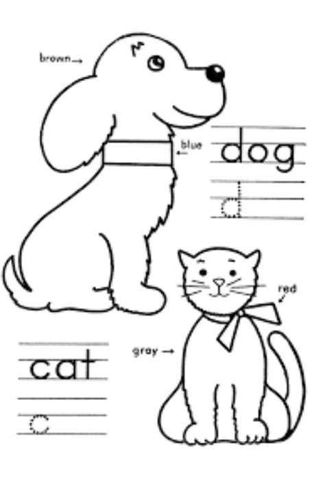 Kids Educational Coloring Pages