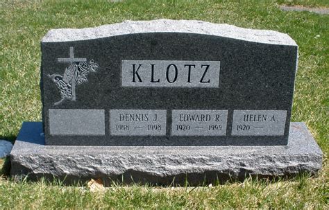 Edward R Klotz Find A Grave Memorial