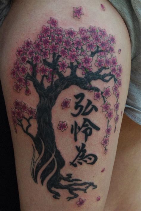 Soul Inn House Tattoo: Cherry Tree tattoo, Rohan Begolo