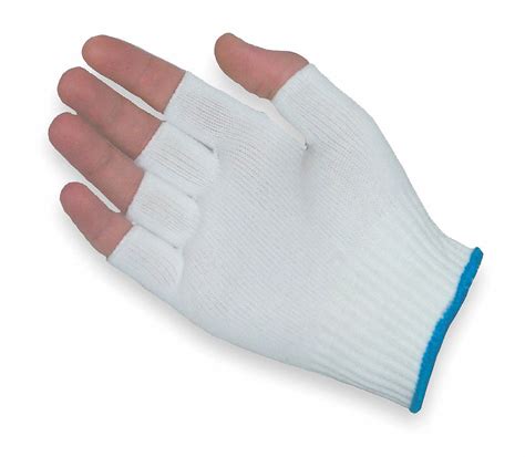 Fingerless Glove Liner7 27 In Lpk12 Grainger