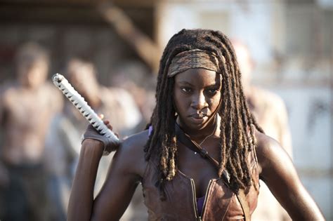 Michonne Hd Wallpaper From The Walking Dead