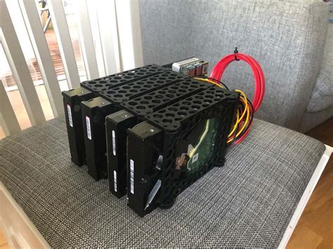 Hot Swapable Hard Disk Cabinet For Nano Pi M Free Stl File For Cults