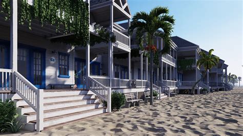 Pineapple Beach Hotel Architecpure Cgarchitect Architectural