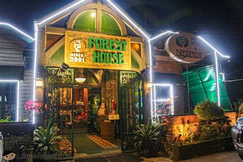 Forest House A Must Visit Restaurant In Baguio A Not So Popular Kid