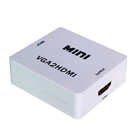 White VGA TO HDMI Converter Box 1080P 60Hz VGA2HDMI - Robu.in | Indian ...