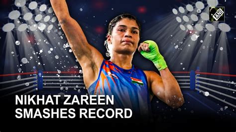 History Created Nikhat Zareen Clinches Second Successive World Boxing