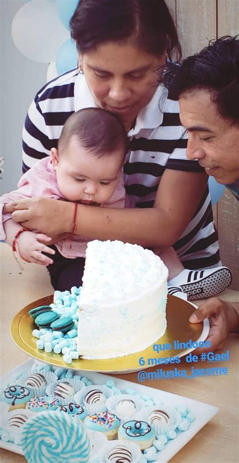 Ernesto Pimentel Celebró Los Primeros Seis Meses De Vida De Su Hijo