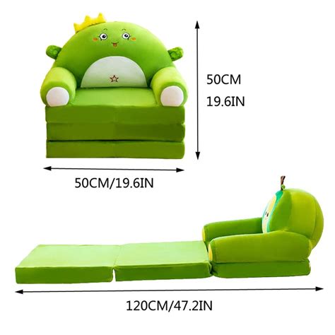 Cheap Cushion Plush Sofa Backrest Armchair 2 In 1 Foldable Sofa Cute