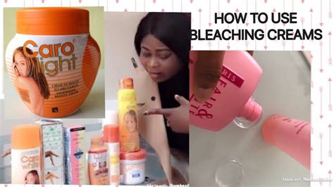 How To Use Bleaching Andlightening Creams What Every Girl Using