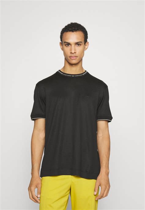 Emporio Armani Camiseta Básica Black Neck Negro Zalando Es