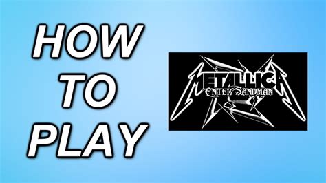 How To Play Enter Sandman By Metallica On Guitar Intro Riff Youtube