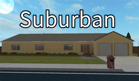 Suburbano - Roblox