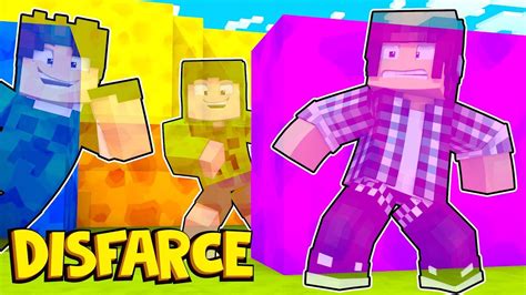 Esconde Esconde Disfarce Todo Mundo Invis Vel Minecraft Youtube