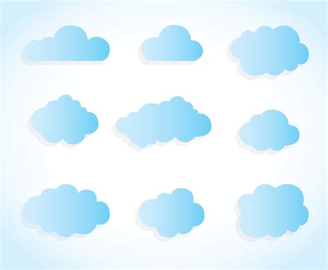 Cloud Vector Sets Vector Art & Graphics | freevector.com