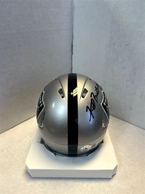 Fred Biletnikoff Autographed Oakland Raiders Riddell Speed Mini Helmet W Beckett Ebay