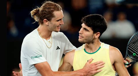 Amarga derrota de Alcaraz frente a Zverev y adiós al Open de Australia