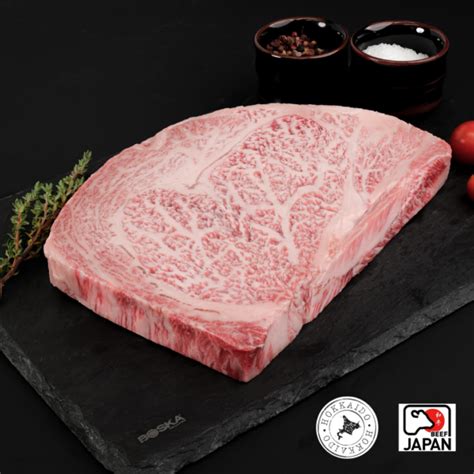 Hokkaido A5 Japanese Wagyu Ribeye Steak 24oz Kai Wagyu