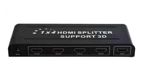 Divisor Splitter Hdmi Hdcp Entrada Sa Das Full Hd X D Frete Gr Tis