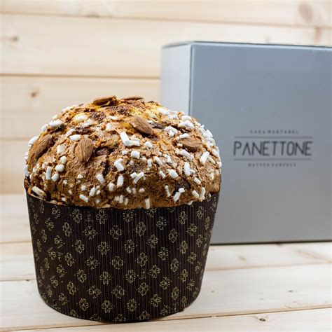 Panettone artigianale caffè marzapane e gianduia Riccione