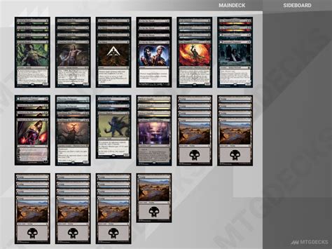 Arena Standard Mono Black Aggro deck by Blacker Lotus • MTG DECKS