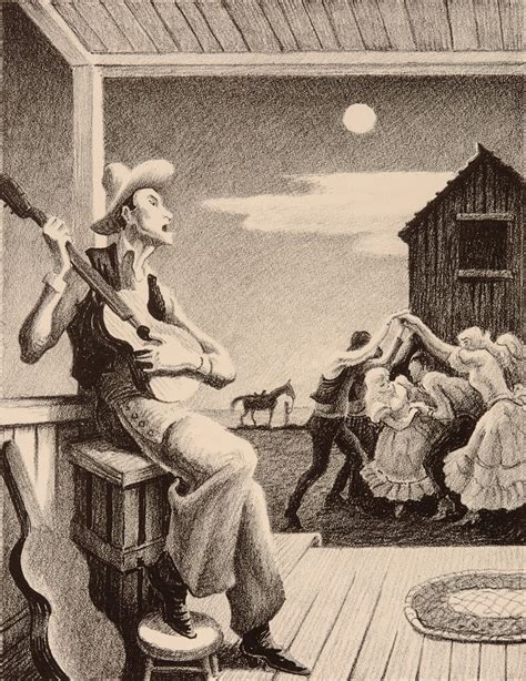 226 After Thomas Hart Benton 1889 1975 Lithograph