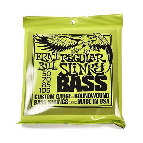 Ernie Ball 2832 Regular Slinky Round Wound Electric Bass Reverb