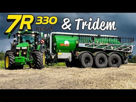 Let S Drive John Deere 7R 330 Gen2 Wienhoff Tridem Monster Gespann