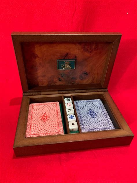 Modiano Game Box Wood Burrwood Catawiki