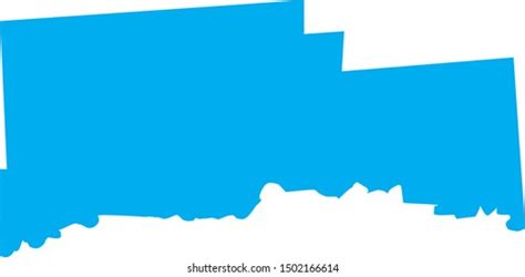 Roosevelt County Map Montana State Stock Vector (Royalty Free ...