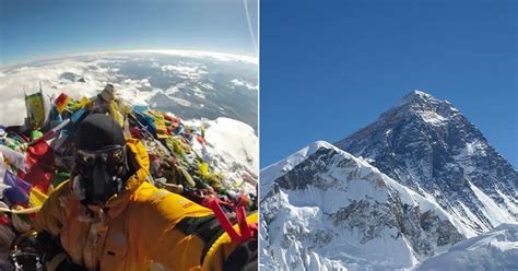 Selfie Dari Puncak Gunung Everest Menghancurkan Teori Bumi Datar Untuk