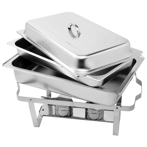 Buy 8 Quart Chafing Dish Buffer Chafer Stainless Steel Full Size Chafer