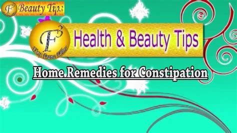 Home Remedies For Constipation Ii घरेलु नुस्खों से कब्ज़ को भगाएं Ii By Satvinder Kaur Ii