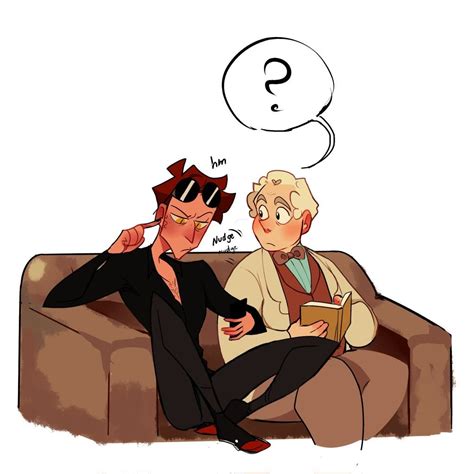 Twt Hg Aneh Good Omens Book Best Cute Gay